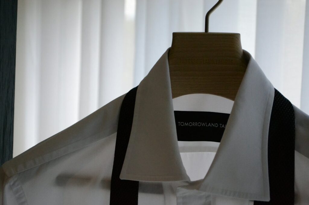 Custom Silk Tuxedo Shirt
